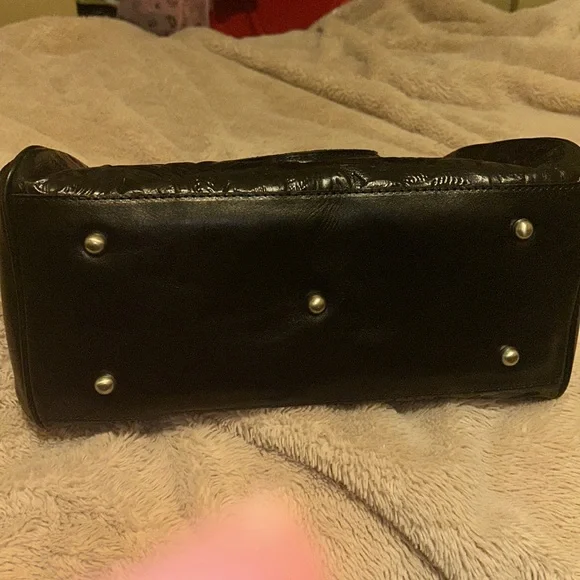 Patricia Nash Bag Skye Satchel Burnished Tooled Leather Handbag - Picture 6 of 9